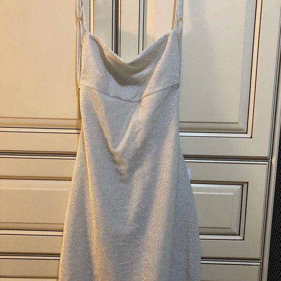Silver Sparkly Dress - Picture 2 of 3
